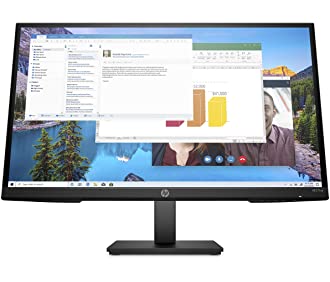 HP M27ha FHD Monitor - Full HD Monitor (1920 x 1080p) - IPS Panel and Built-in Audio - VESA Compatible 27-inch Monitor…